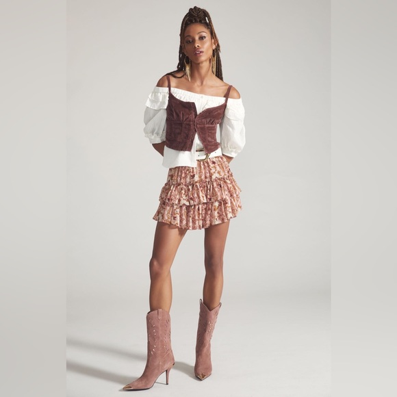 NWTS MISA NAHLA MINI SKIRT (M) - Picture 12 of 15